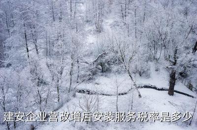 安装服务费与建设工程勘察的税率解析